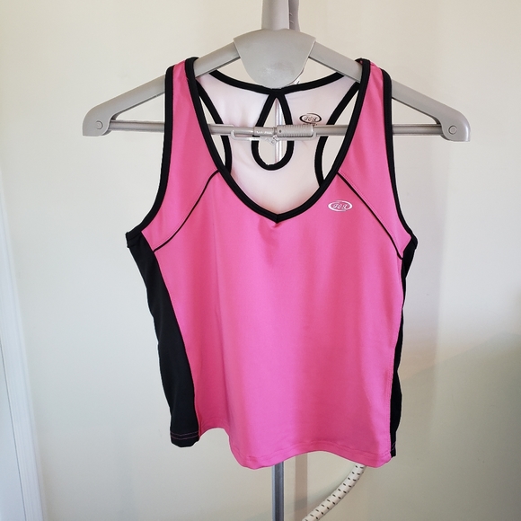 Fox athletic pink workout tank size large fitted - Picture 1 of 5
